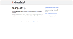 Desktop Screenshot of baseprofit.pl