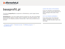 Tablet Screenshot of baseprofit.pl